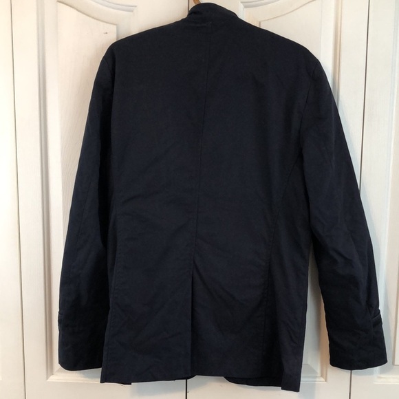 H&M Men’s Military Style Navy Coat Size 40R - Picture 8 of 9